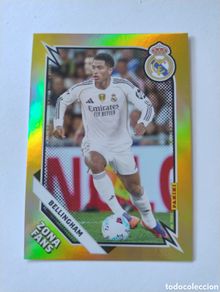 Football Stickers: KO 38 - Bellingham - Real Madrid - Panini Club 2025 - 2026 Zona Fans Kromix Paralela